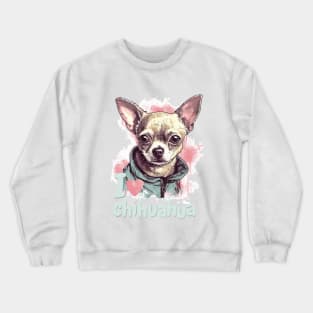 I love chihuahua Crewneck Sweatshirt